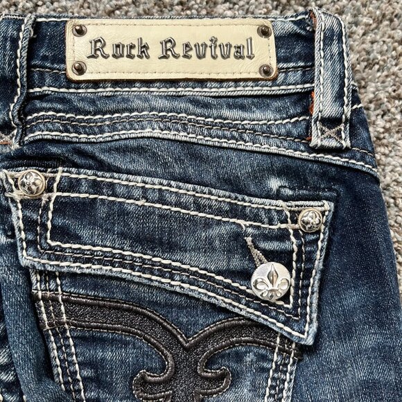 Rock Revival Women's Jeans, Women's size 26, Johanna Boot cut - Picture 7 of 15